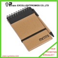 Cuaderno reciclado promocional personalizado barato con pluma (EP-N1083)